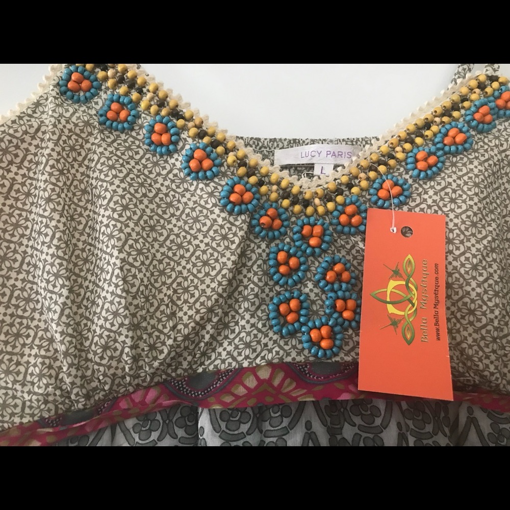 Spaghetti strap summer dress NWT